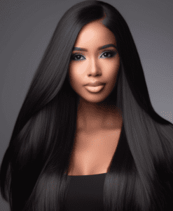 Natural Straight Lace Front Wig