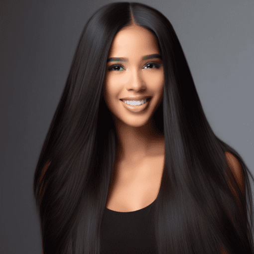 Natural Straight Lace Front Wigs